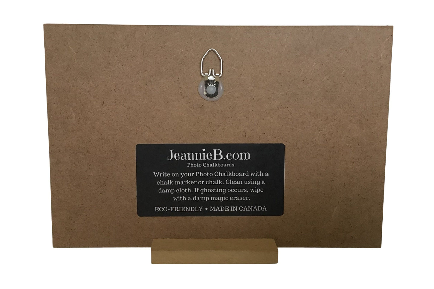 "Brown Horse Standing" PHOTO CHALKBOARD Includes Chalkboard, Chalk Marker & Stand