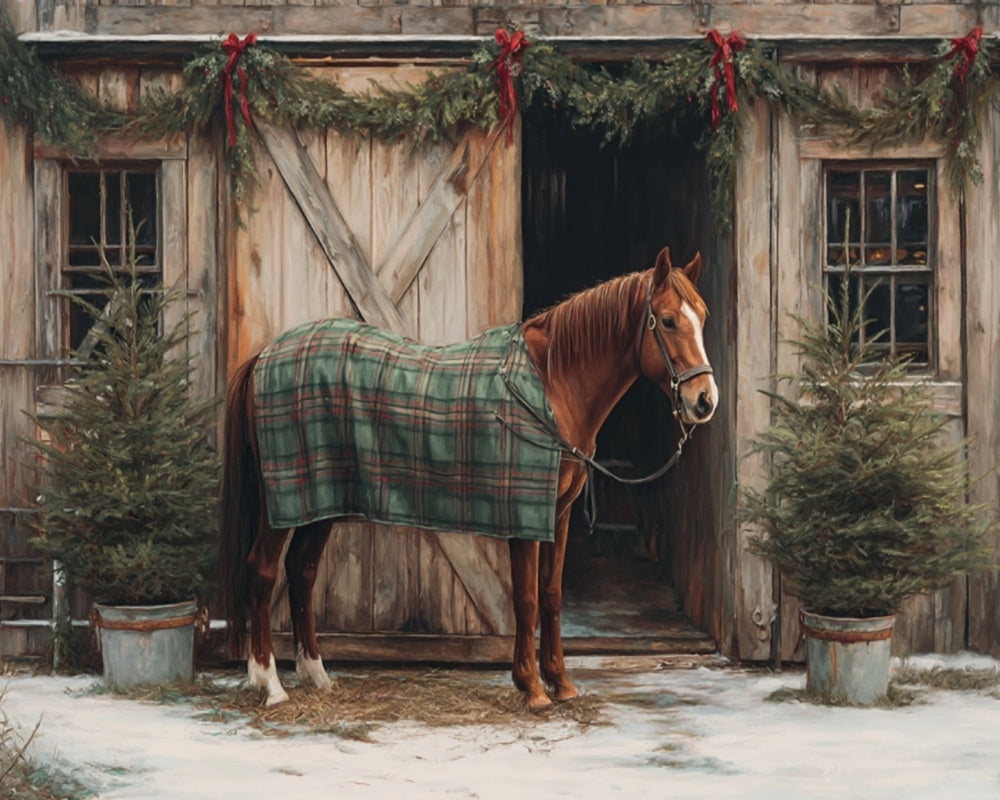 Christmas Horse - Cedar Hill