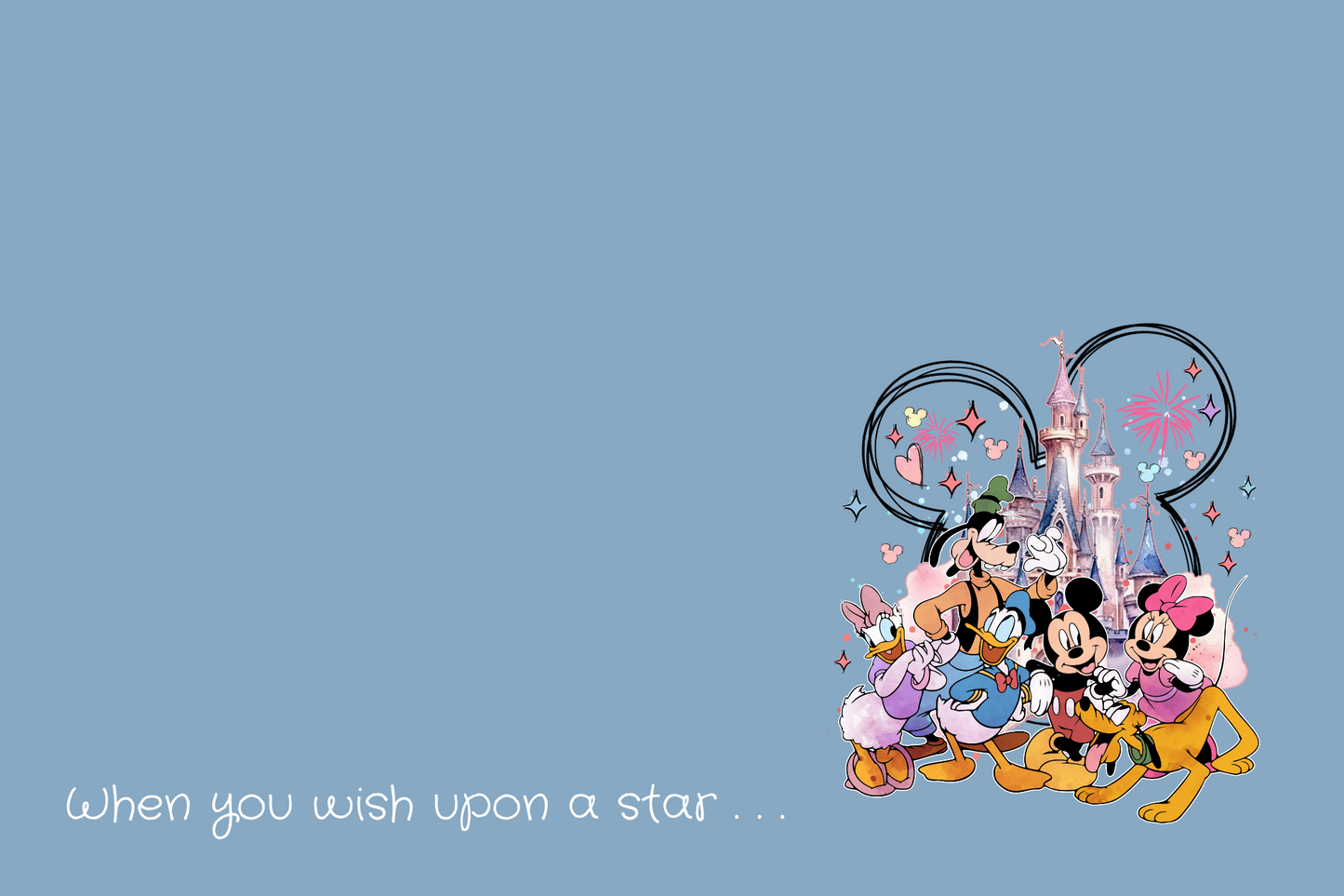 Disney Characters - Blue