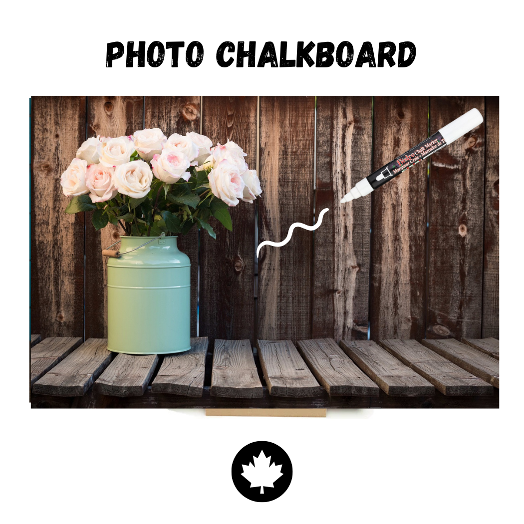 Lavender - PHOTO CHALKBOARD - Original Style & Flexible Fridge Magnet