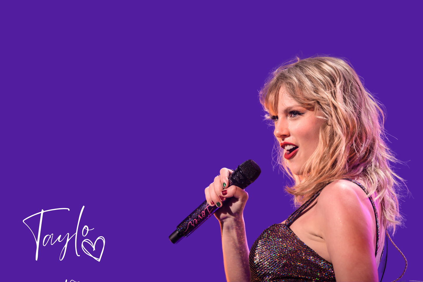 "Taylor Swift Tiffany Blue" PHOTO CHALKBOARD Includes Chalkboard, Chalk Marker & Stand