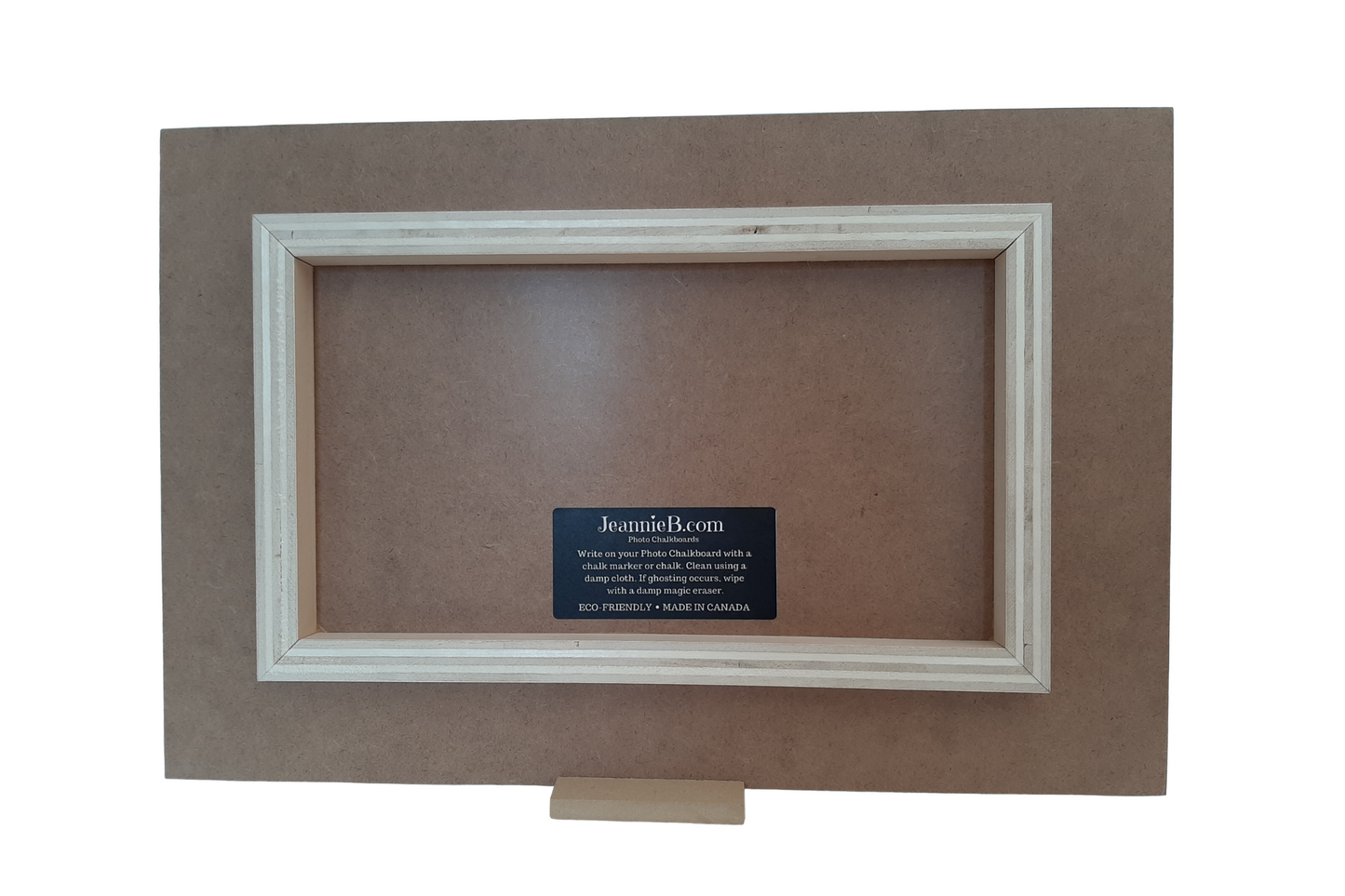 "Peonies on Barnboard" Calendar PHOTO CHALKBOARD Includes Chalkboard, Chalk Marker and Stand