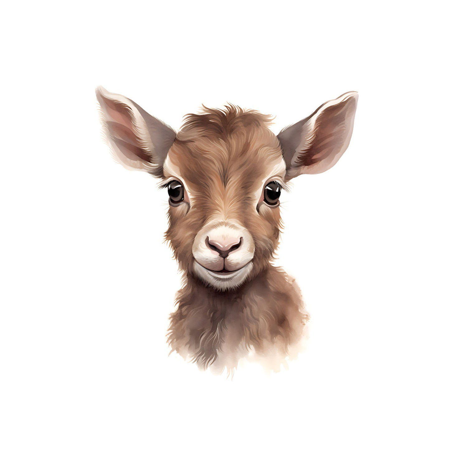 Baby Farm Animals - Highland Cow