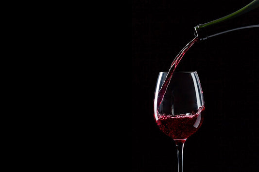 "Red Wine Pouring - horizontal" PHOTO CHALKBOARD - Includes Chalkboard, Chalk Marker and Standine