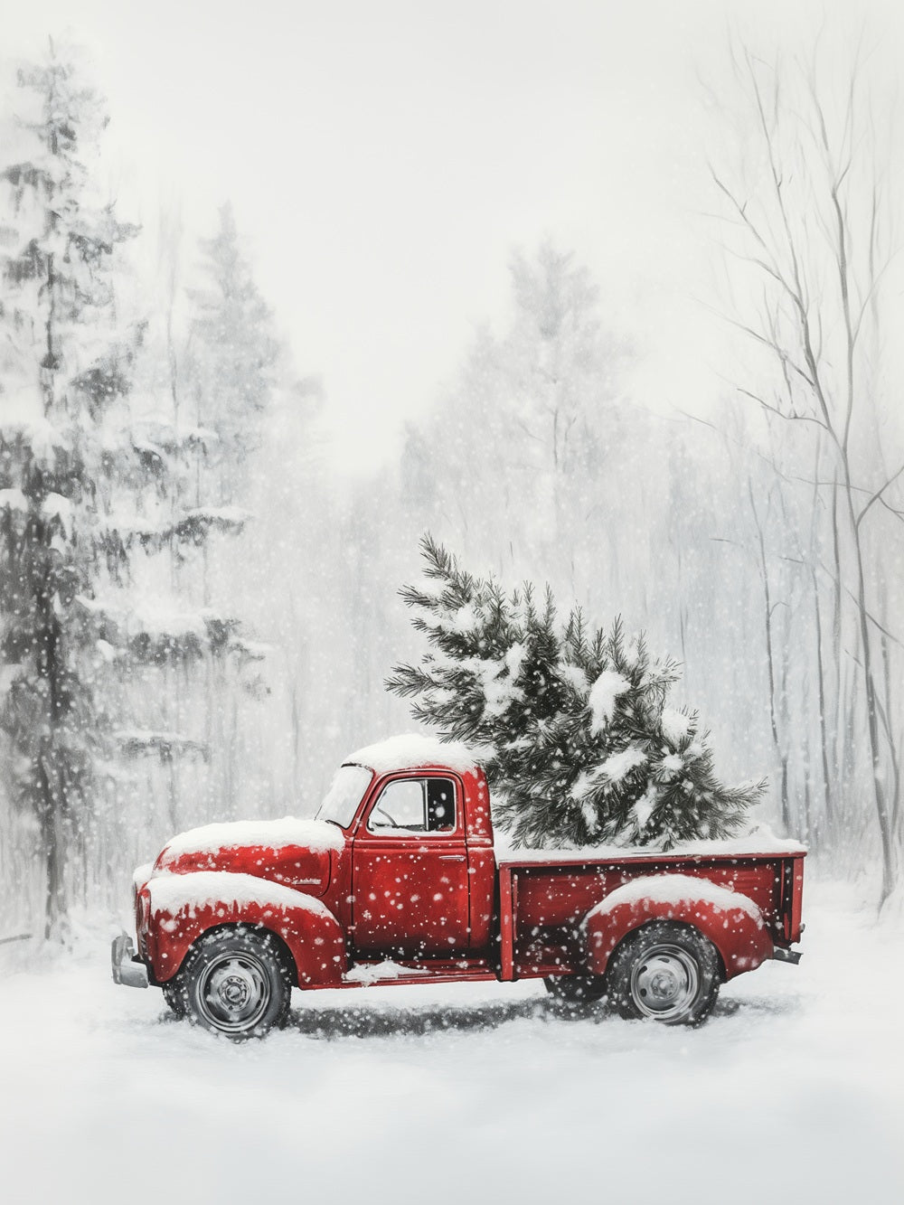 Vintage Truck - Delightful Reflections