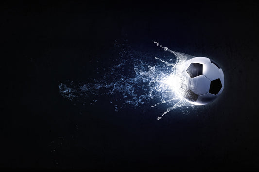 "Soccer" Flexible Fridge Magnet, including the marker