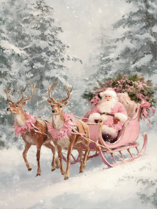 Santa Sleigh - Cozy Thyme