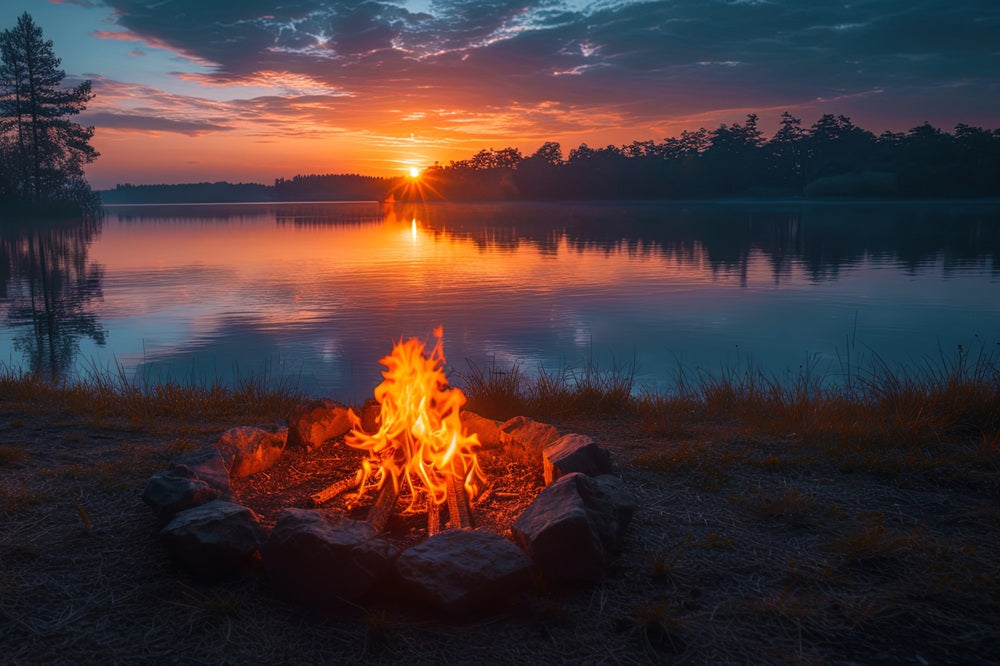 "Campfire" Flexible Fridge Magnet, including the marker